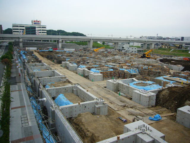 コーナン港北ntセンター南駅前店の建設 着々と進行中 セン南 川和 鴨居開発ものがたり